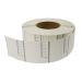 PraxiLabel™ 5cc Syringe White Band Label. (2500/roll, 9 rolls/cs)