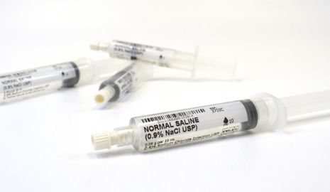Praxiject™ Saline prefilled syringes
