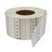 PraxiLabel™ 30cc Syringe White Band Label. (2500/roll, 9 rolls/cs)