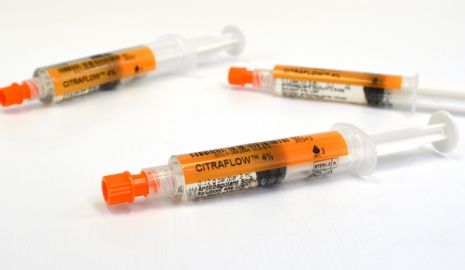 CitraFlow™ 4% SF pour  le verrouillage des dispositifs d'accès vasculaire